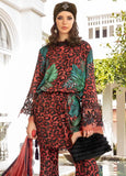 Maria B M Prints  Embroidered Cambric Suits Unstitched 3 Piece 7A - Winter Collection