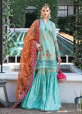 Maria B Embroidered Lawn Suits Unstitched 3 Piece EL23 D-05-Sea Green