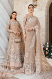 Maria B Mbroidered  Embroidered Suit Unstitched 3 Piece BD-2808-SKIN BEIGE-DEFAULT D-01 - Luxury Collection