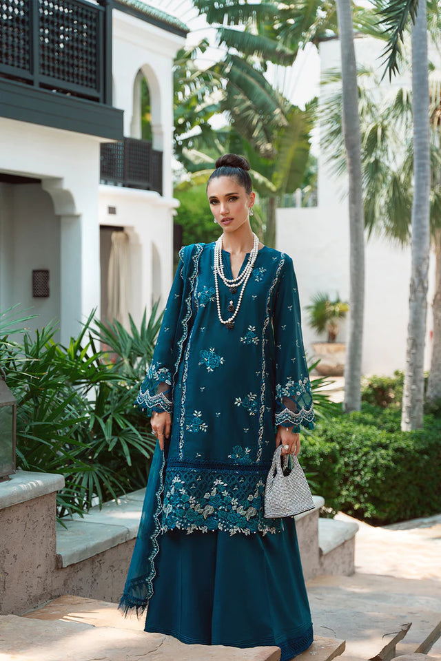 Saira Rizwan Embroidered Lawn Suits Unstitched Lawn Sibel SRLL2-24-04- Summer Collection