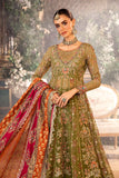 3 Piece Unstitched Embroidered Organza Suit | BD-2906