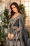 3 Piece Unstitched Embroidered Organza Suit | BD-2901