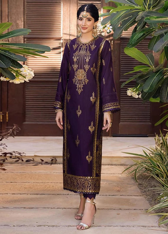 Asim Jofa  Zari Sitara Embroidered  Unstitched 1 Piece AJZS-13