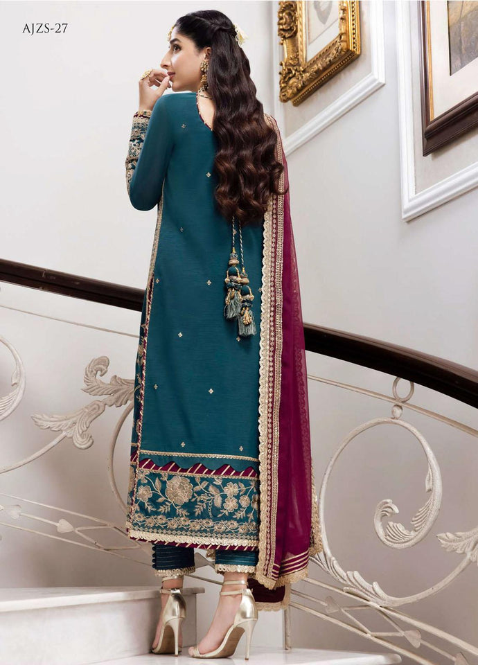 Asim Jofa  Zari Sitara Embroidered  Unstitched 2 Piece AJZS-27