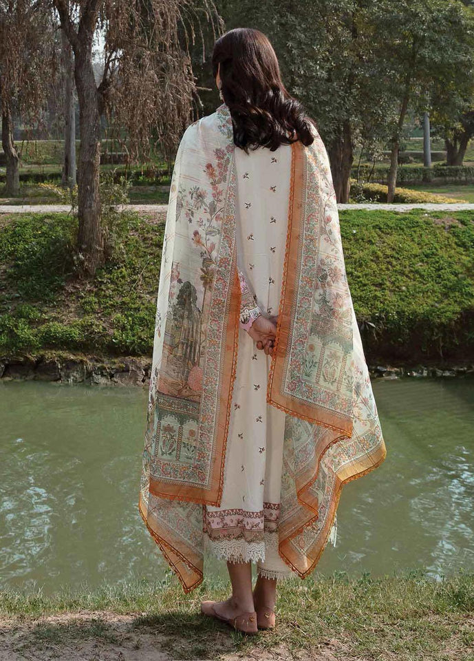 Qline by Qalamkar Lawn Collection 2023-AK-07 HANA