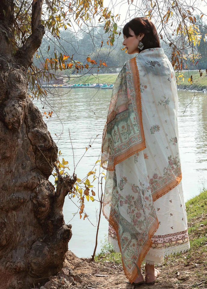 Qline by Qalamkar Lawn Collection 2023-AK-07 HANA