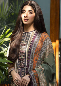 Rania by Asim Jofa Embroidered Lawn Suits Unstitched 3 Piece AJRP-24 - Mishi'sCollection